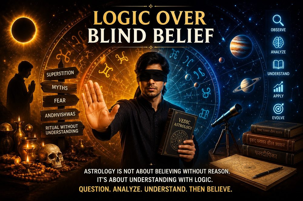 Logic Over Blind Belief